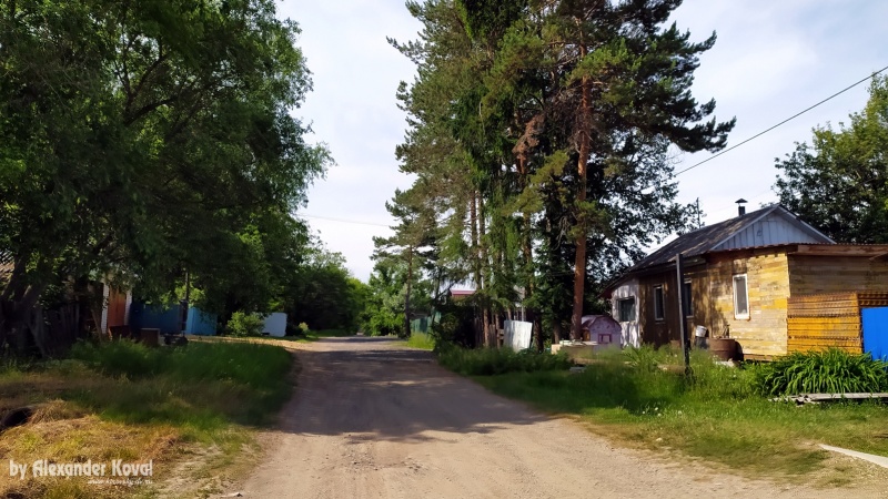 Комсомольский переулок в посёлке Кировский