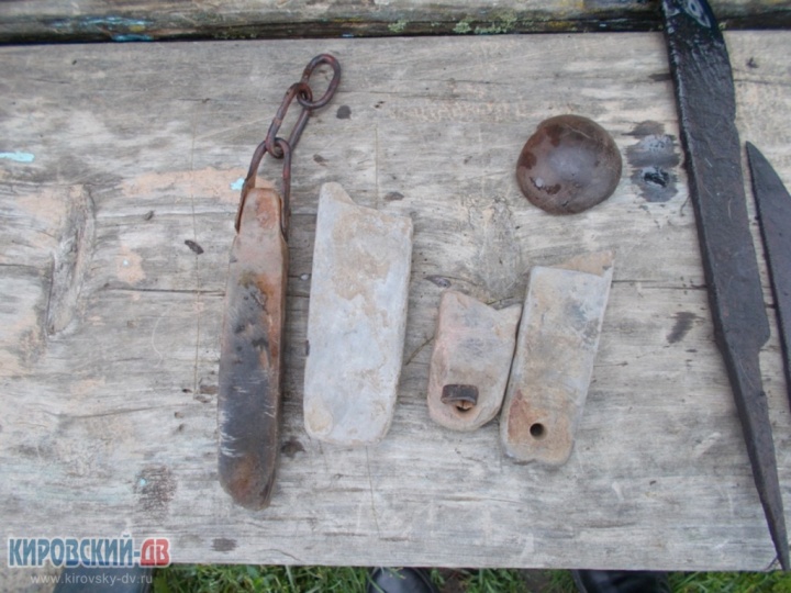 Артефакты, найденные местными жителями на городище Межгорье