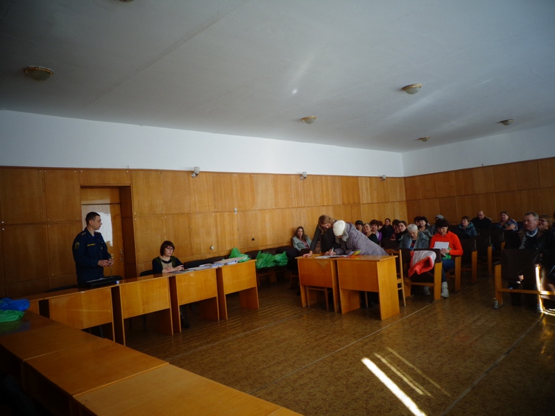 Совещание с председателями избирательных комиссий в Кировском районе