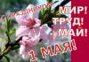 С первомаем! Баян! Оркестр! Парадный строй…