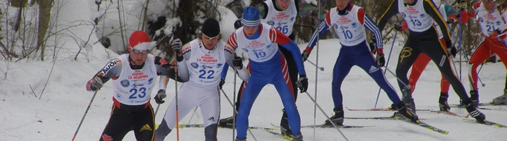 В поселке Кировский состоялись соревнования по лыжным гонкам