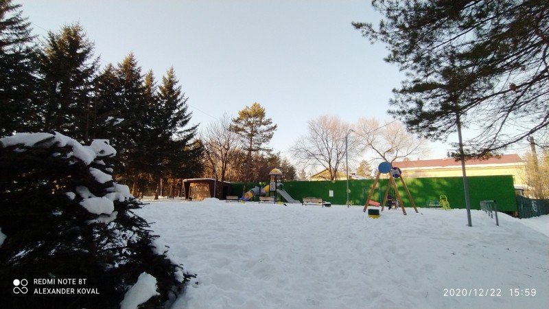 Детская площадка, пгт.Кировский