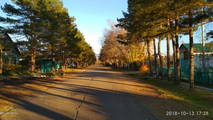 улица Мечты в селе Увальное