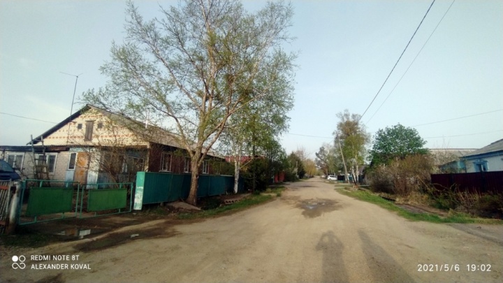 Улица Дорожников в посёлке Кировский