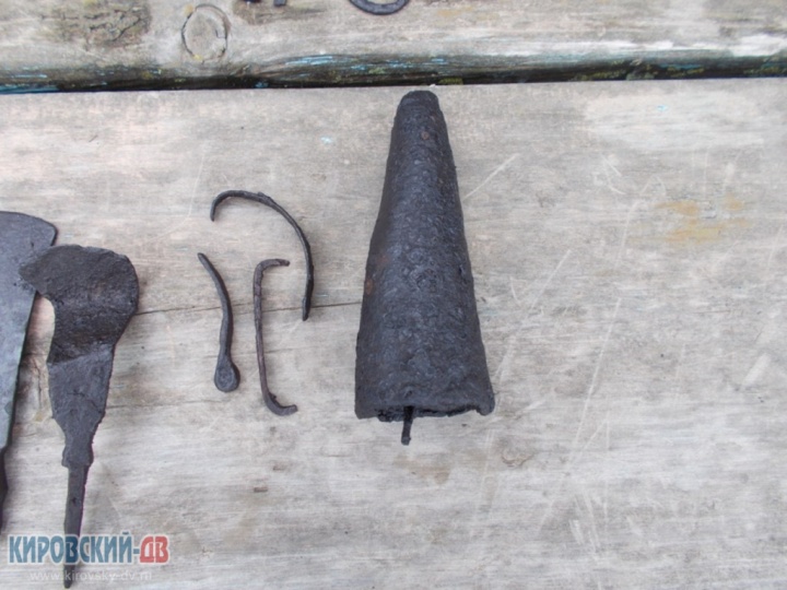 Артефакты, найденные местными жителями на городище Межгорье