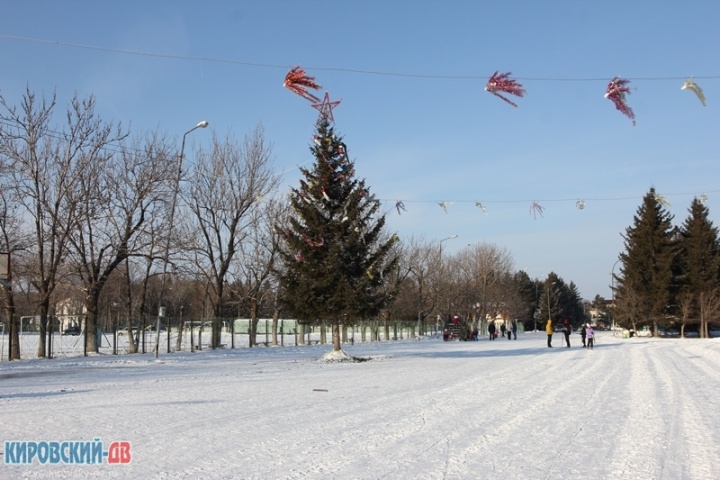 Хронология новогодних ёлок в посёлке Кировский