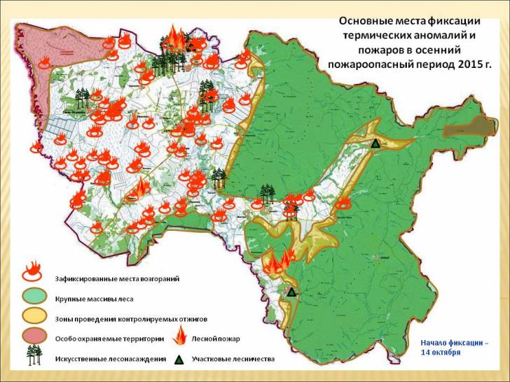 ГОЧС администрации Кировского муниципального района представляет краткий анализ прохождения осеннего пожароопасного периода