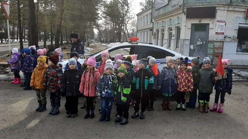 В детском саду пгт. Кировский прошла информационно- пропагандистская акция «Внимание дети!»