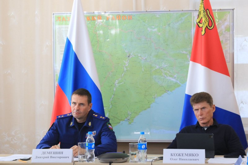 Заместитель Генерального прокурора Российской Федерации Дмитрий Демешин посетил с рабочим визитом Приморский край