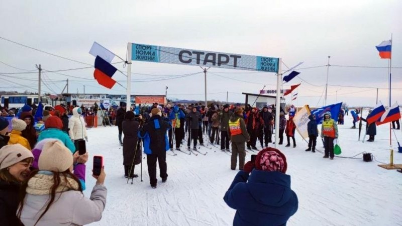 Лыжники из Кировского района приняли участие в кубке главы Черниговского района по лыжным гонкам