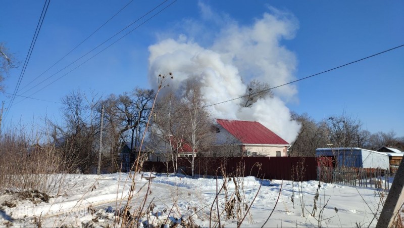 Огнеборцы ликвидировали возгорание частного дома в посё...