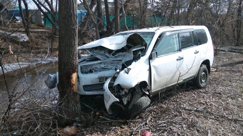 ГИБДД проводит проверку по факту автоаварии в посёлке Кировский