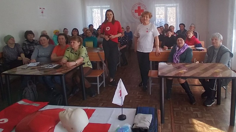 Мастер-класс по оказанию первой помощи прошёл в посёлке Кировский