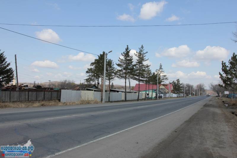Трасса А-370, пгт.Кировский